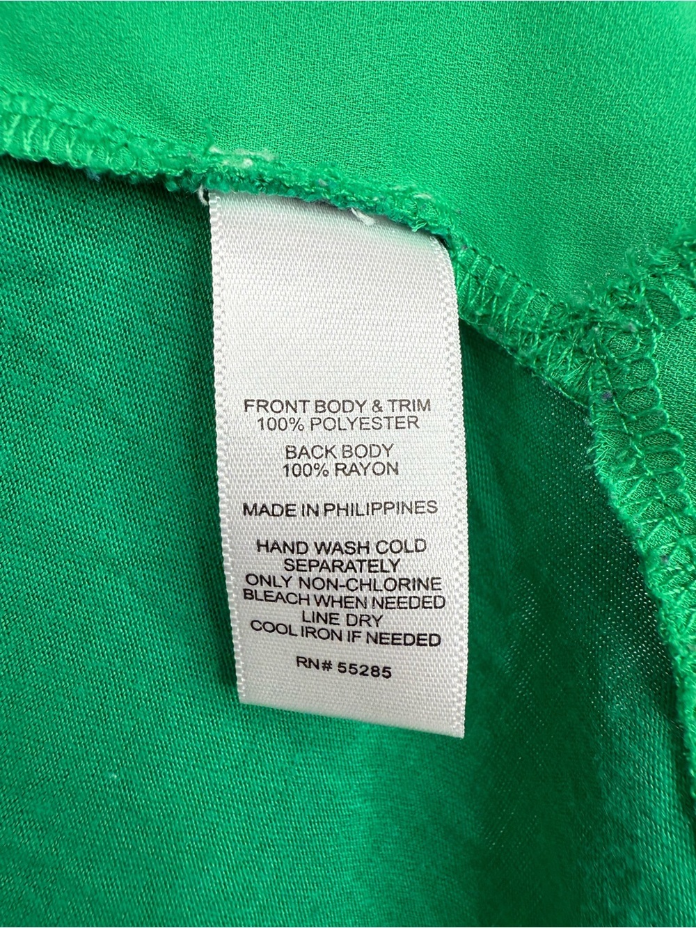 Express Green Racerback Tank with Zip Back - Picture 10 of 11